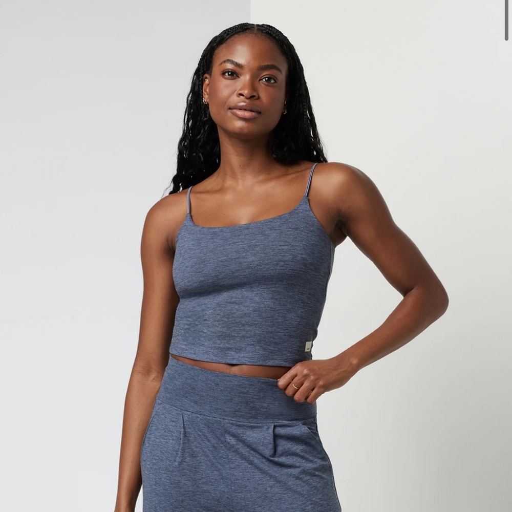 Vuori Lux Cami - azure blue heather